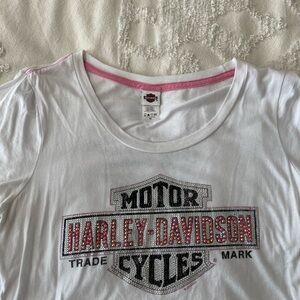 Harley Davidson studded t-shirt. Size Medium